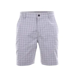 NIKE Chino Plaid Men's Shorts (Light Smoke Grey)
