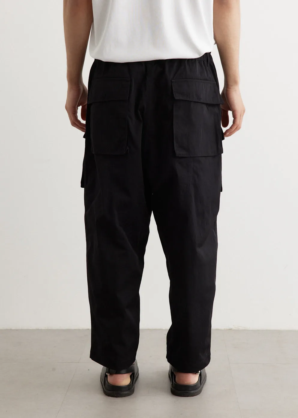 Nylon Chino Cargo Pants
