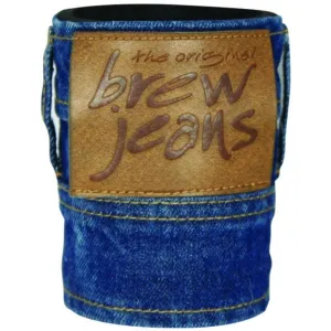 Original Brew Jeans Can Cooler Denim Blue