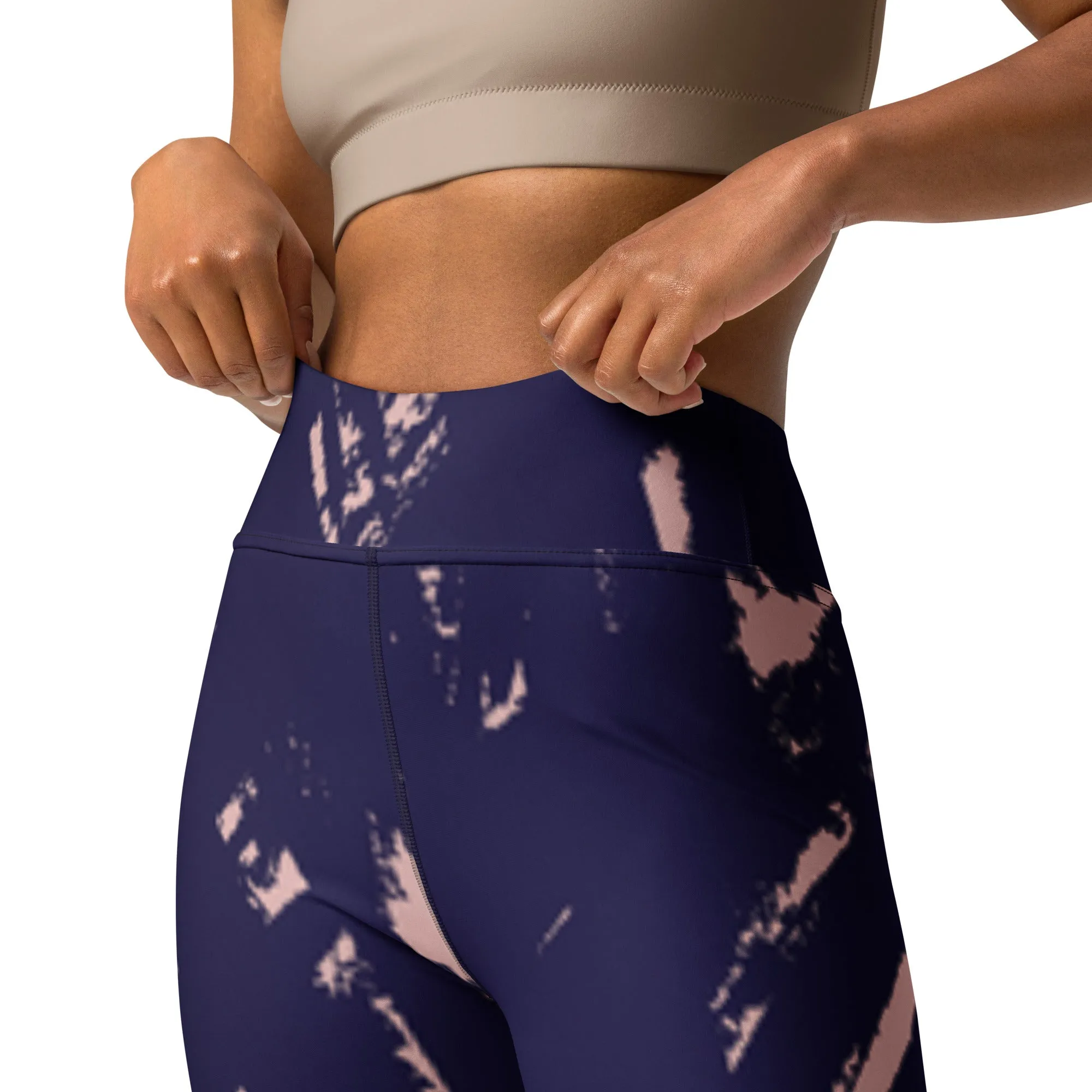Painted High Waist Leggings