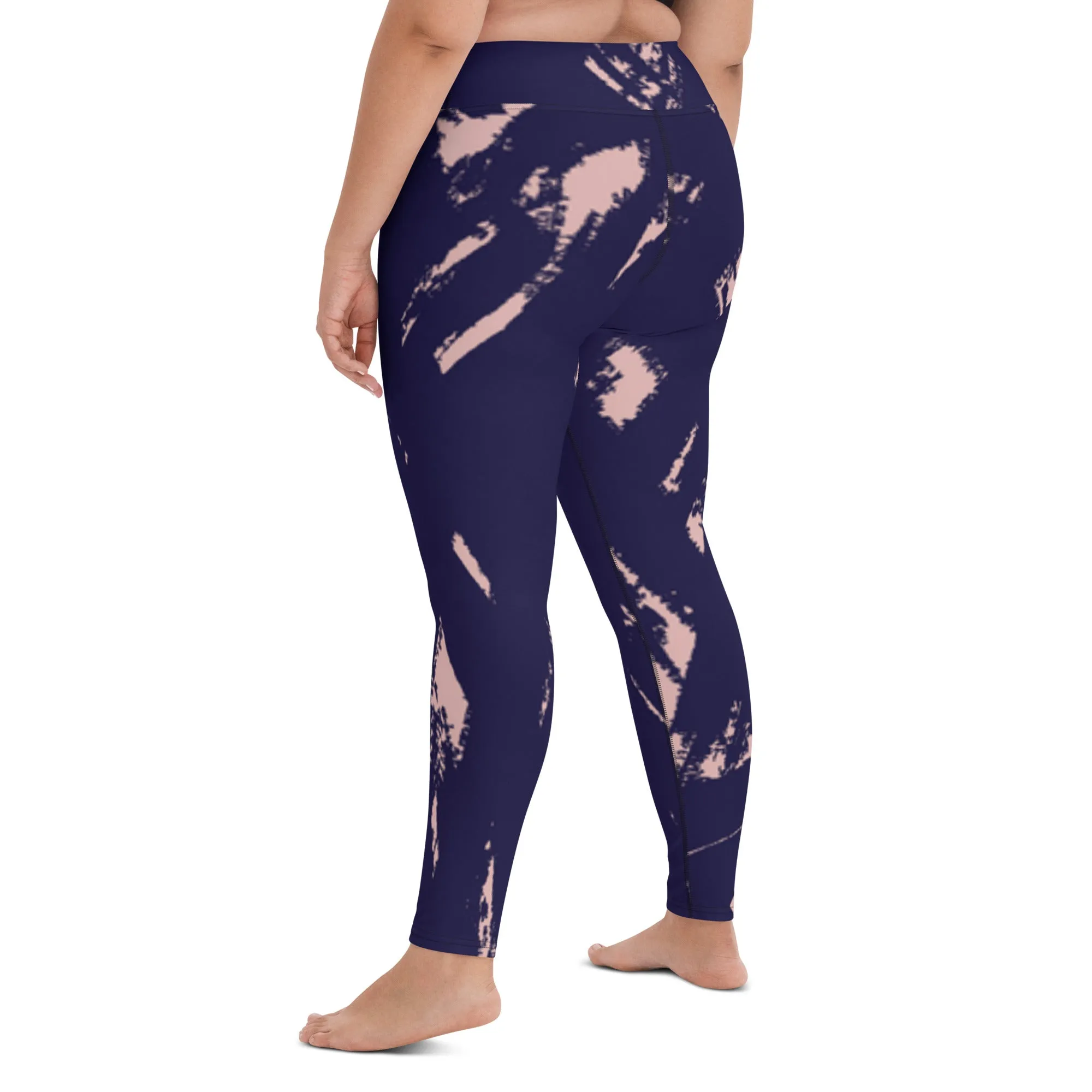 Painted High Waist Leggings