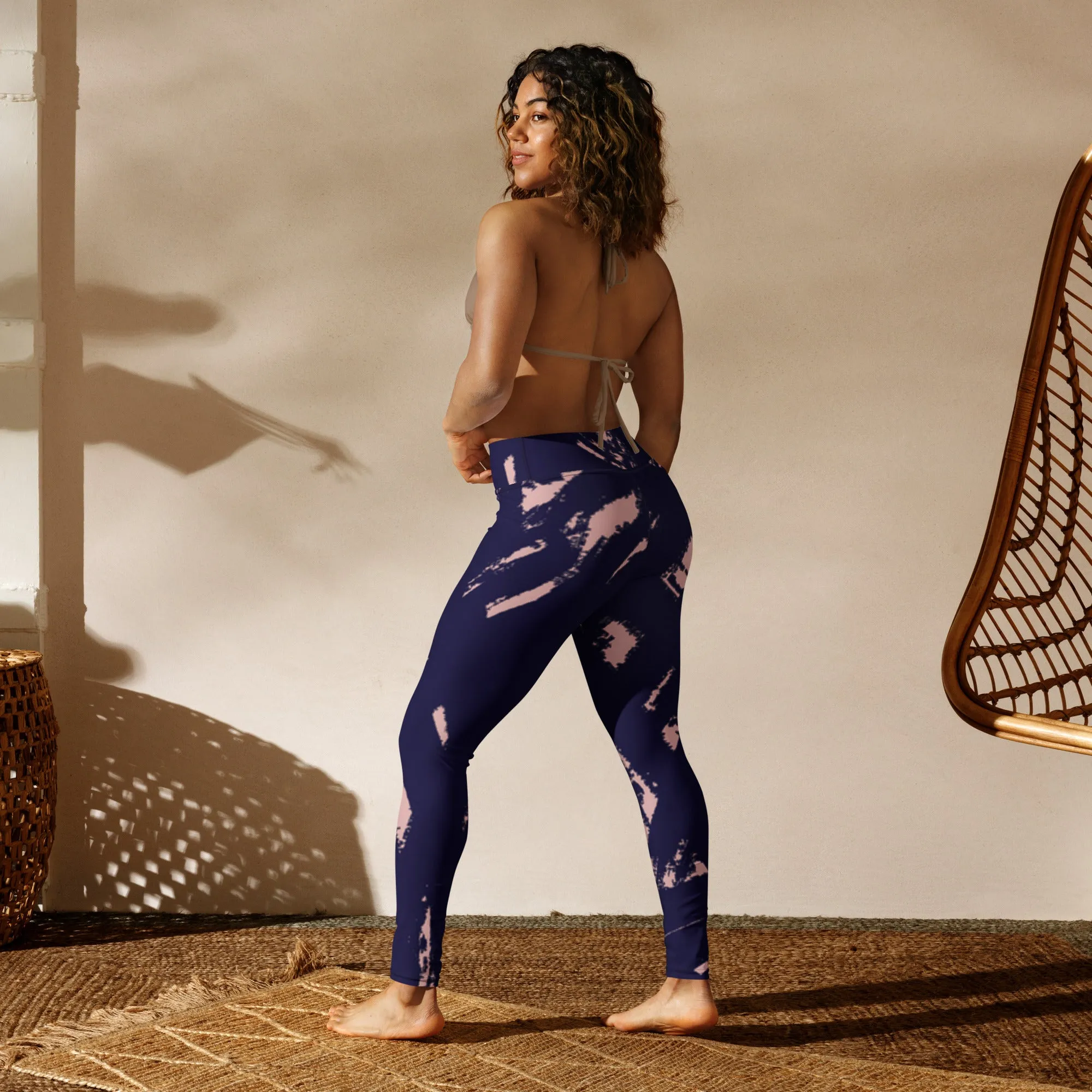 Painted High Waist Leggings