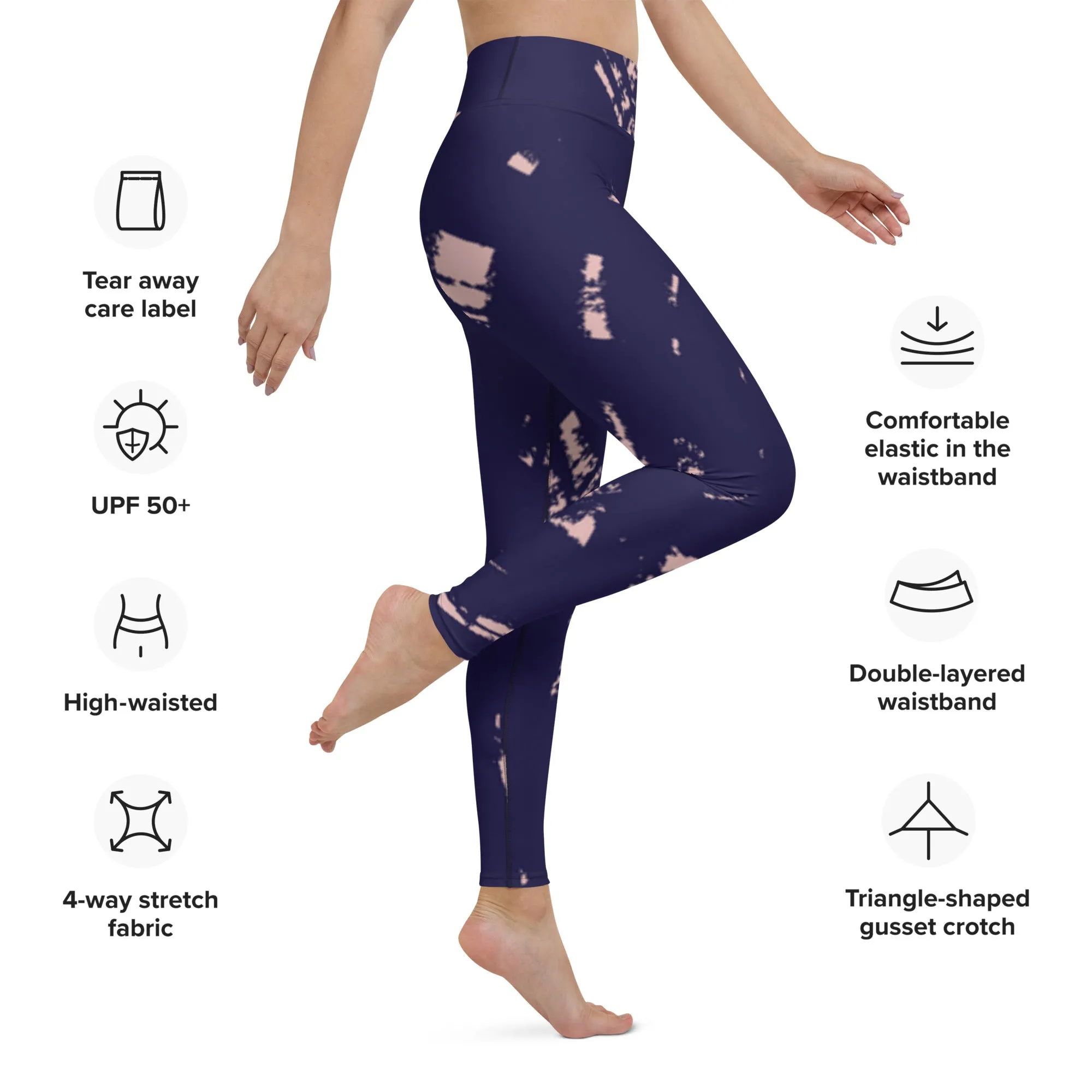 Painted High Waist Leggings