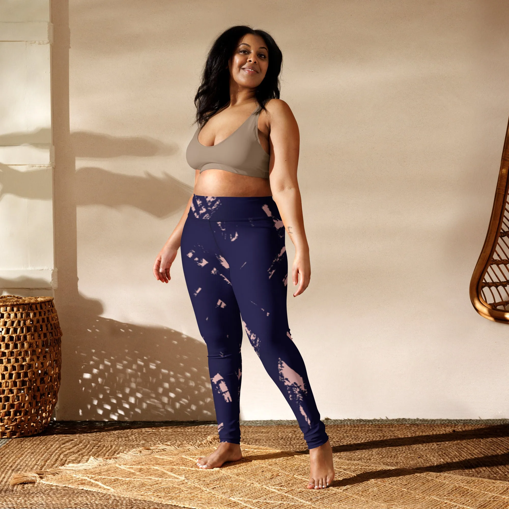 Painted High Waist Leggings