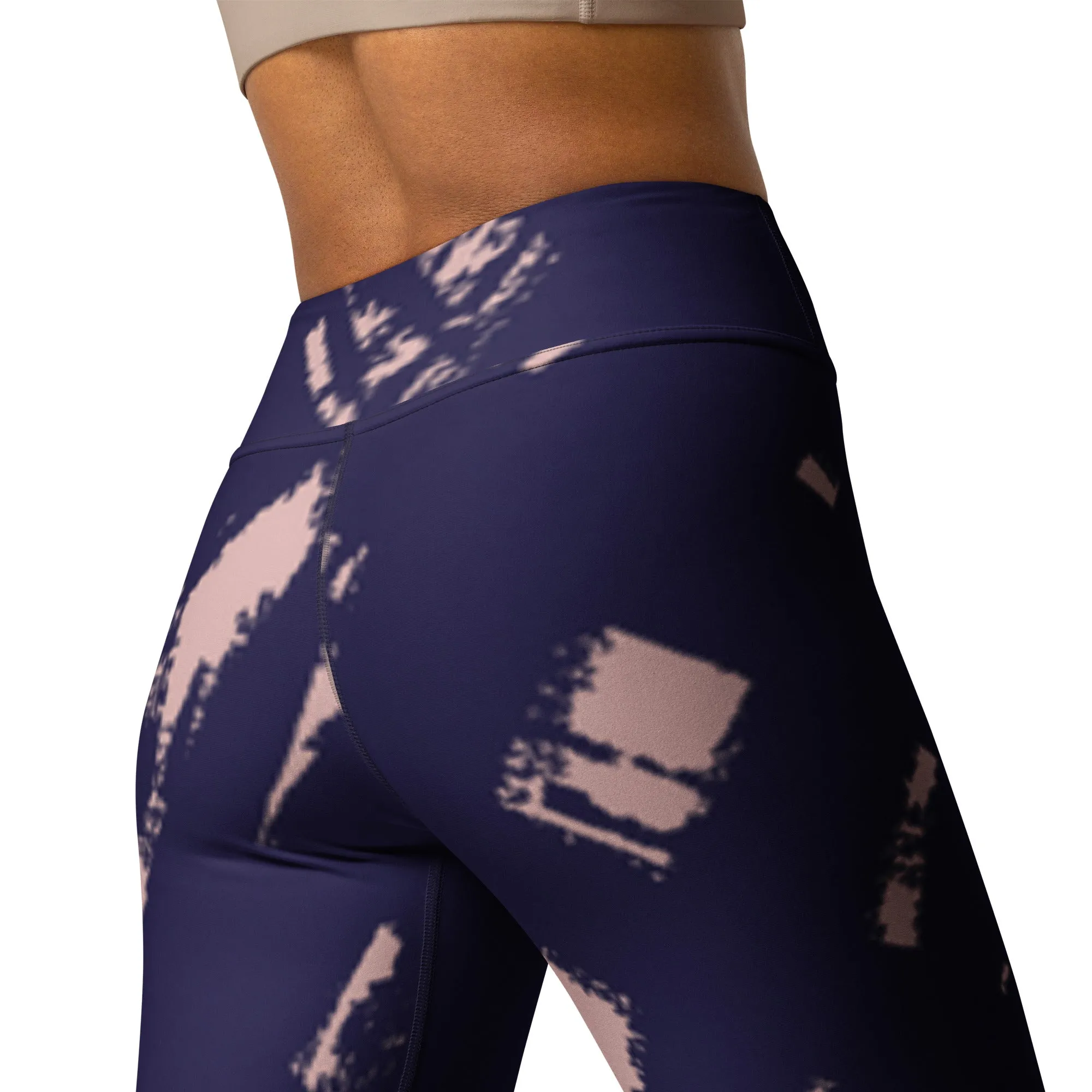 Painted High Waist Leggings