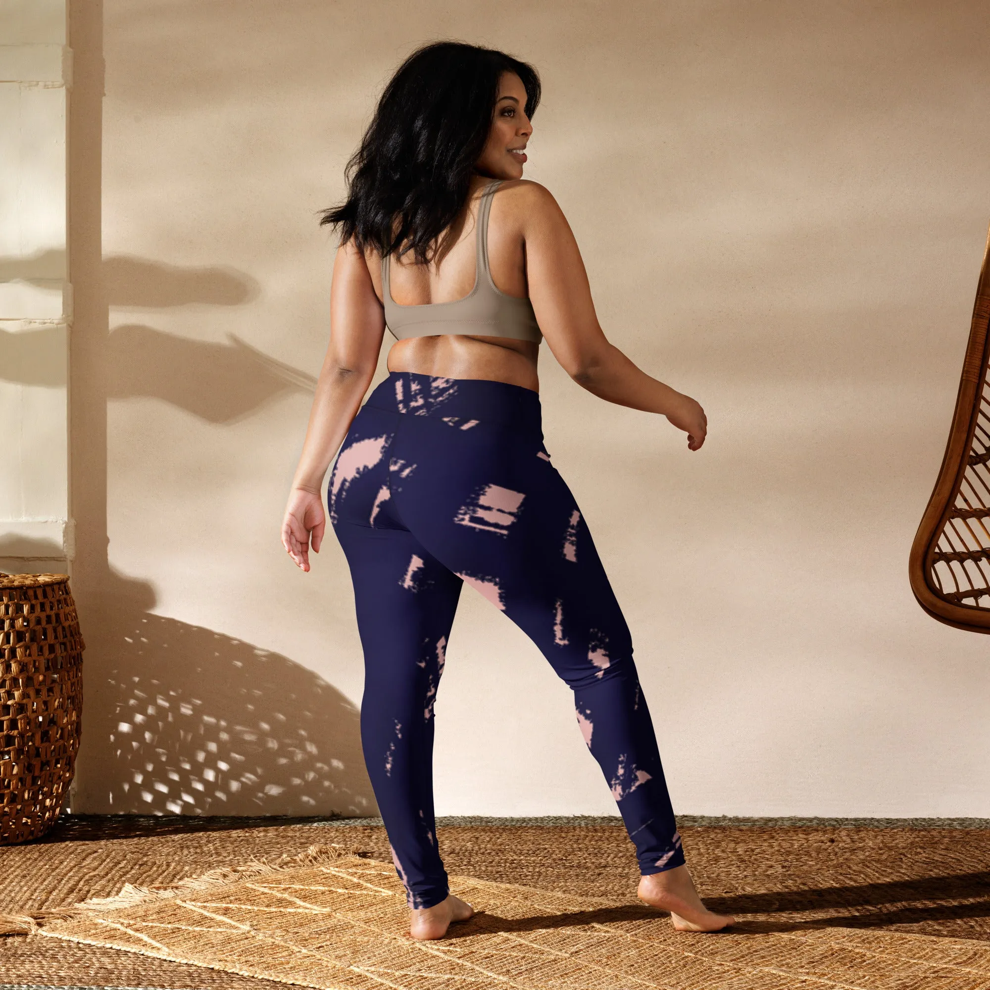 Painted High Waist Leggings