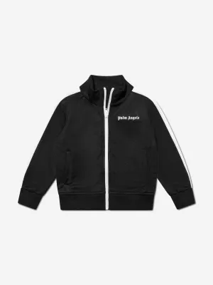 Palm Angels Boys Track Jacket in Black
