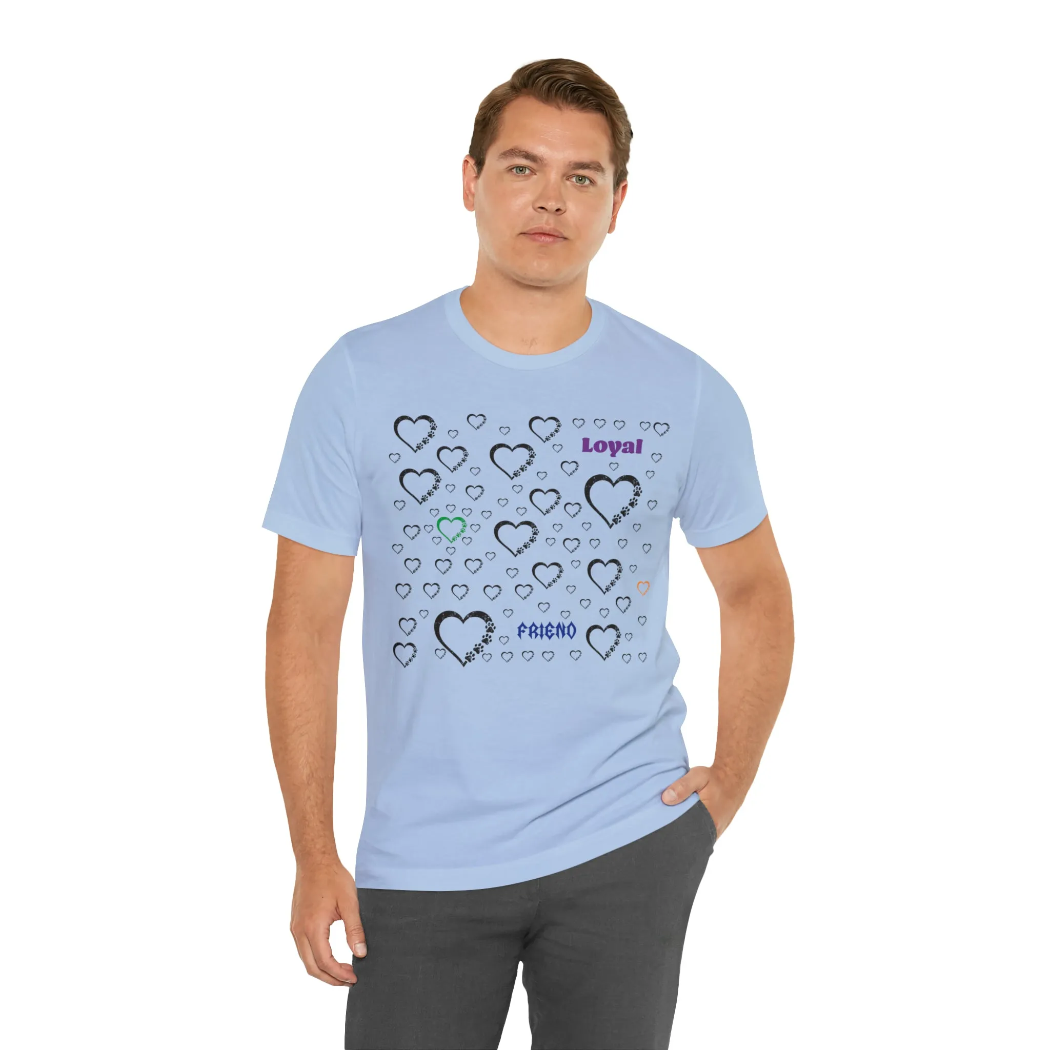 Paws T-shirt Loyal Friend T-shirt Cat lovers t-shirts-custom t shirt printing-unisex t-shirts-gift t-shirts vintage tees money Funny Cat