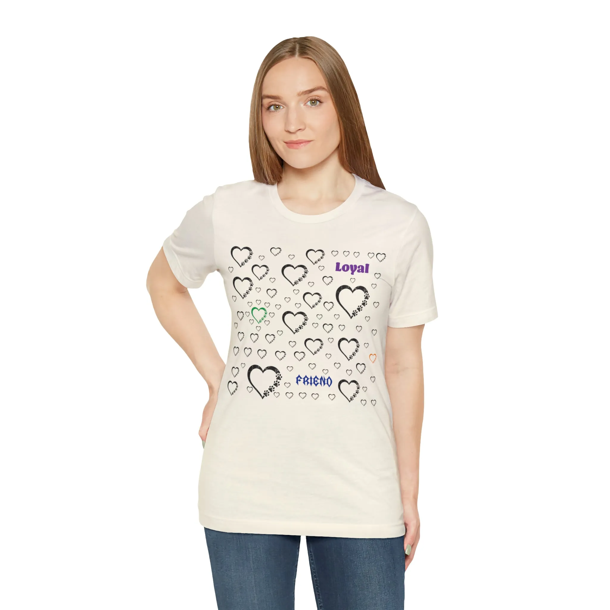 Paws T-shirt Loyal Friend T-shirt Cat lovers t-shirts-custom t shirt printing-unisex t-shirts-gift t-shirts vintage tees money Funny Cat
