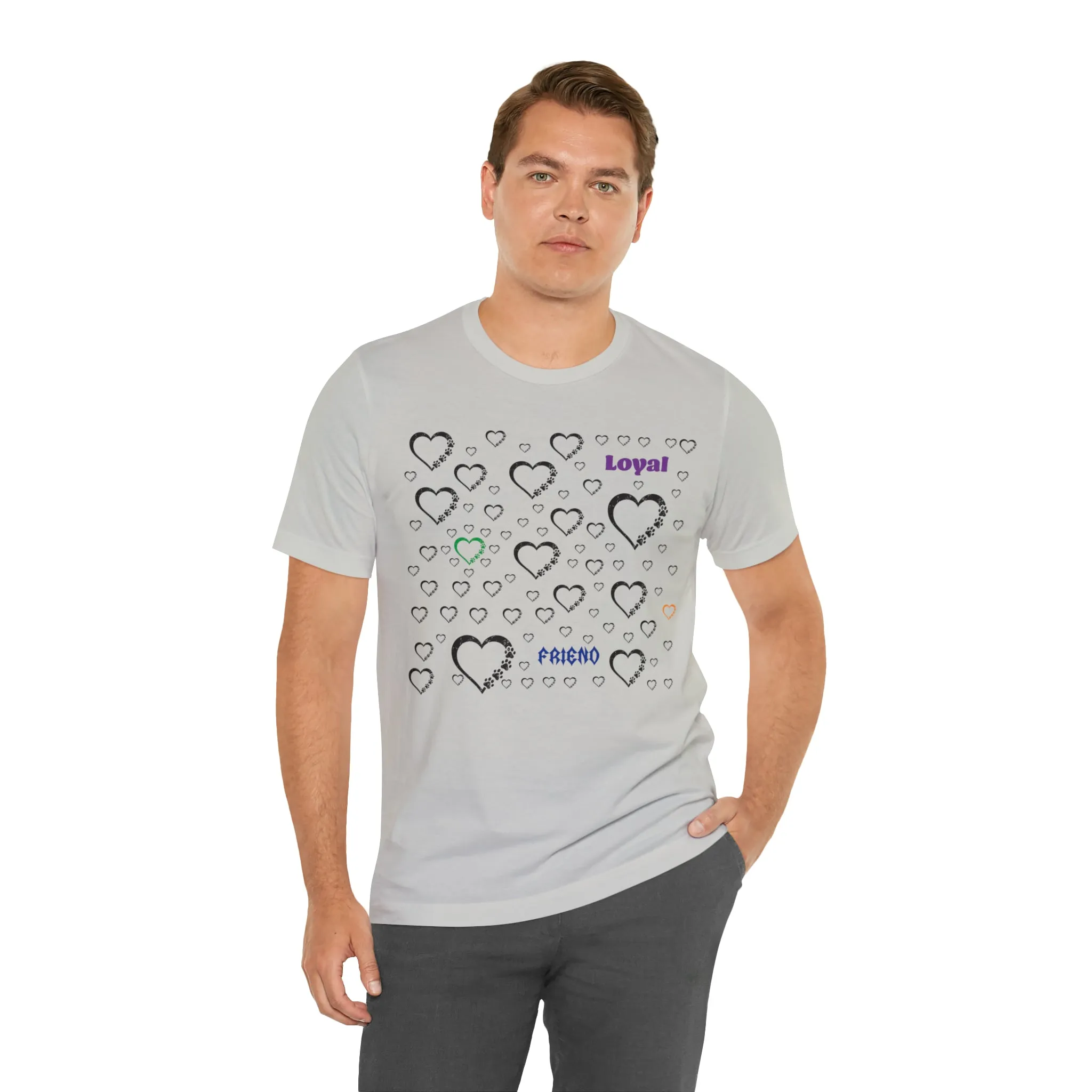 Paws T-shirt Loyal Friend T-shirt Cat lovers t-shirts-custom t shirt printing-unisex t-shirts-gift t-shirts vintage tees money Funny Cat