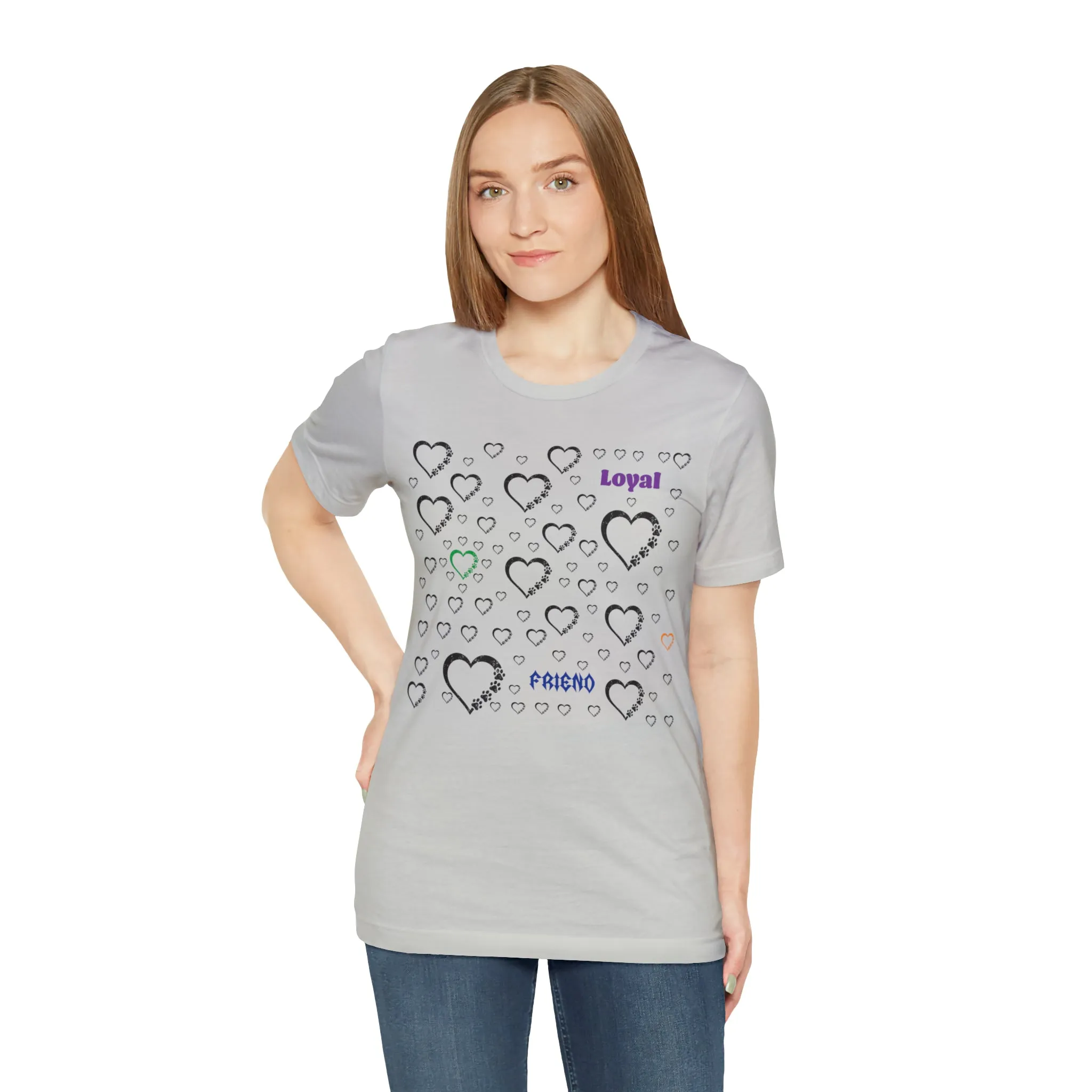 Paws T-shirt Loyal Friend T-shirt Cat lovers t-shirts-custom t shirt printing-unisex t-shirts-gift t-shirts vintage tees money Funny Cat