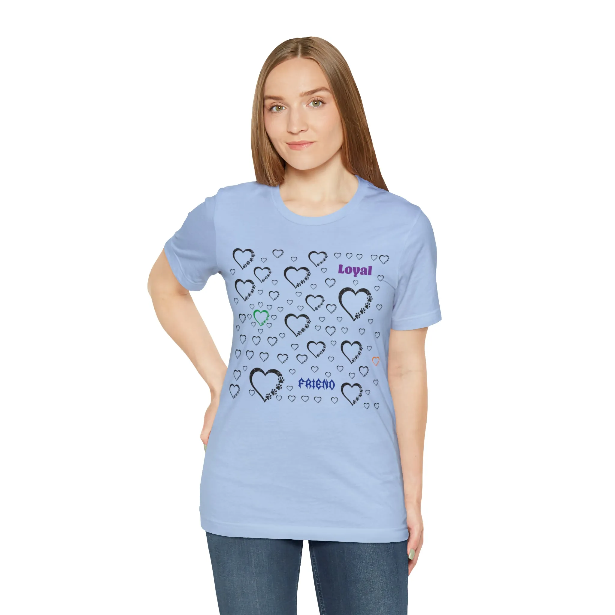 Paws T-shirt Loyal Friend T-shirt Cat lovers t-shirts-custom t shirt printing-unisex t-shirts-gift t-shirts vintage tees money Funny Cat