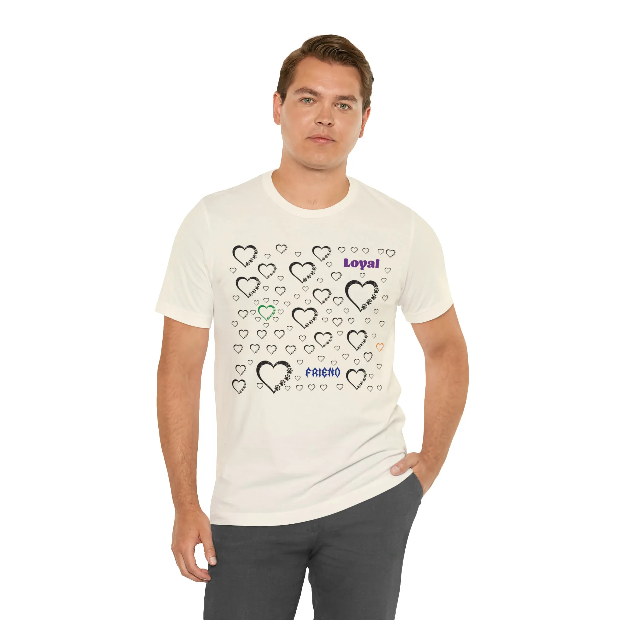 Paws T-shirt Loyal Friend T-shirt Cat lovers t-shirts-custom t shirt printing-unisex t-shirts-gift t-shirts vintage tees money Funny Cat