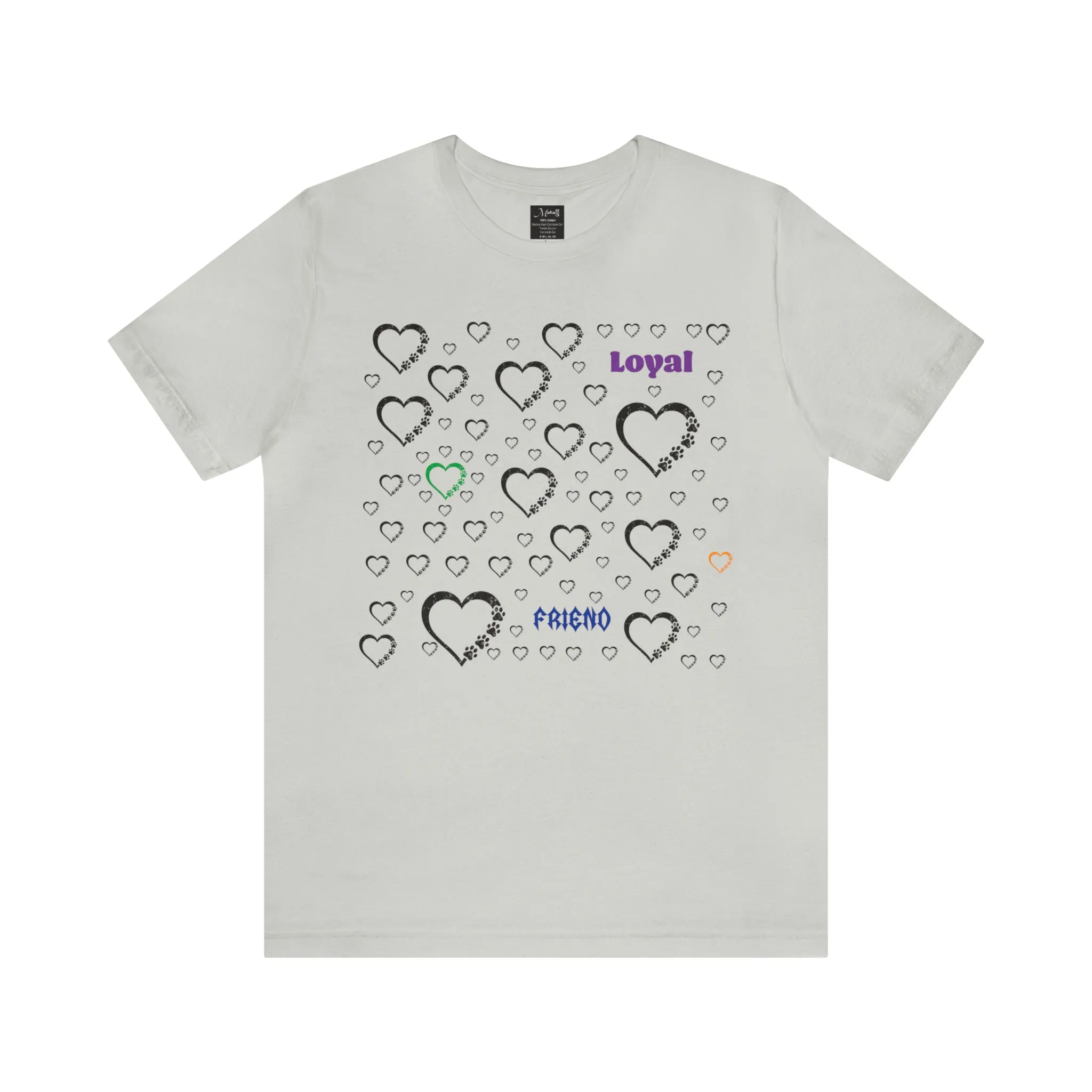 Paws T-shirt Loyal Friend T-shirt Cat lovers t-shirts-custom t shirt printing-unisex t-shirts-gift t-shirts vintage tees money Funny Cat