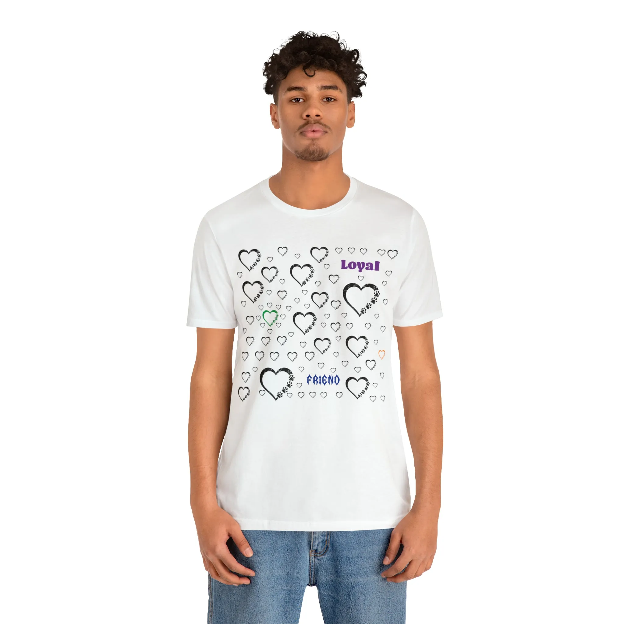 Paws T-shirt Loyal Friend T-shirt Cat lovers t-shirts-custom t shirt printing-unisex t-shirts-gift t-shirts vintage tees money Funny Cat
