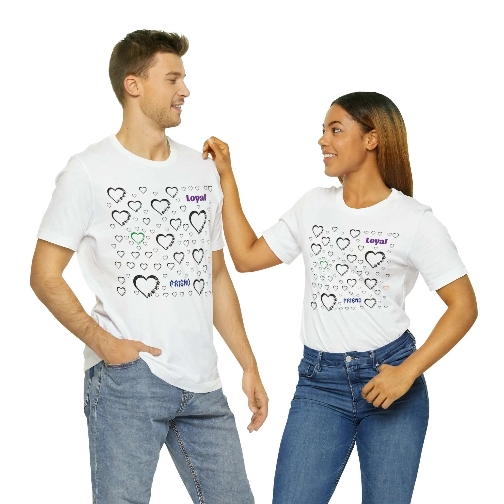 Paws T-shirt Loyal Friend T-shirt Cat lovers t-shirts-custom t shirt printing-unisex t-shirts-gift t-shirts vintage tees money Funny Cat