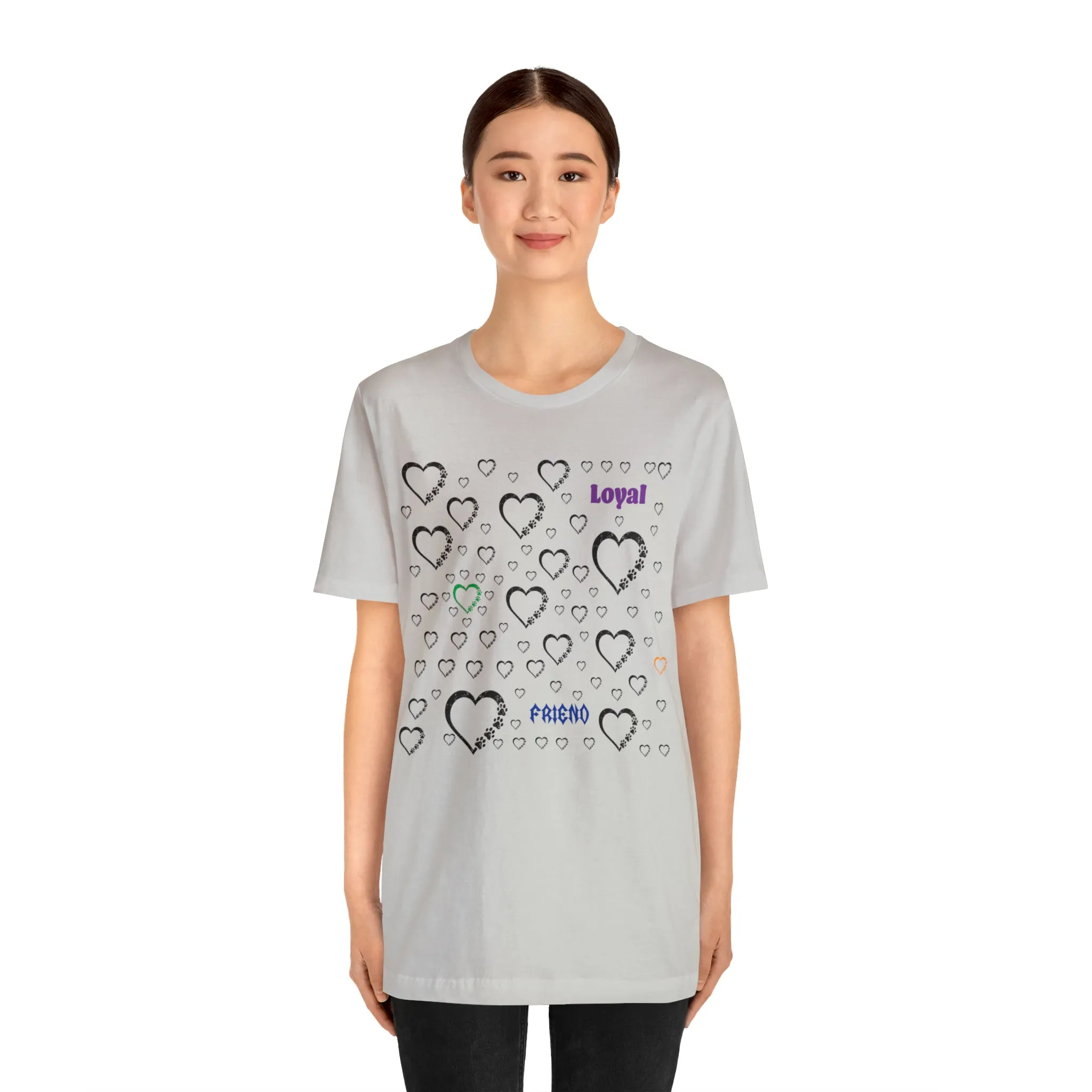 Paws T-shirt Loyal Friend T-shirt Cat lovers t-shirts-custom t shirt printing-unisex t-shirts-gift t-shirts vintage tees money Funny Cat