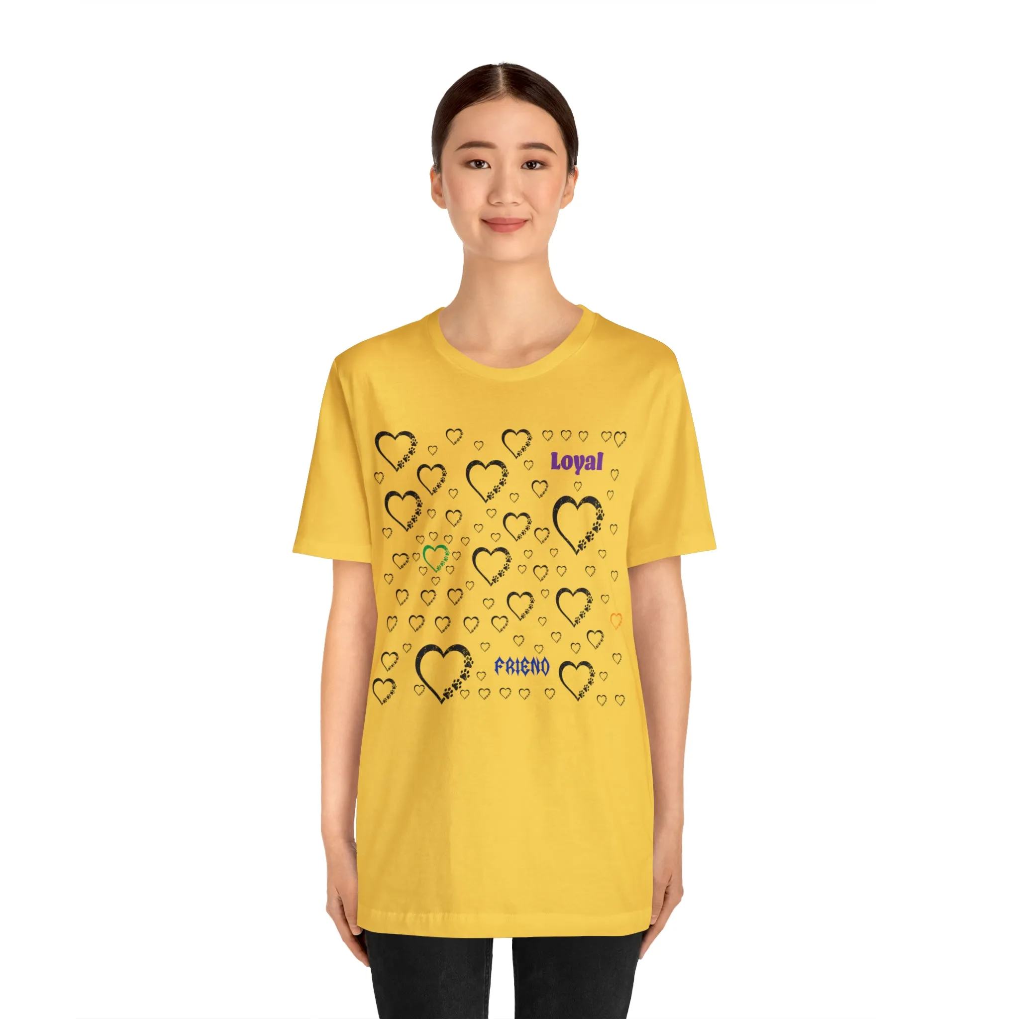 Paws T-shirt Loyal Friend T-shirt Cat lovers t-shirts-custom t shirt printing-unisex t-shirts-gift t-shirts vintage tees money Funny Cat