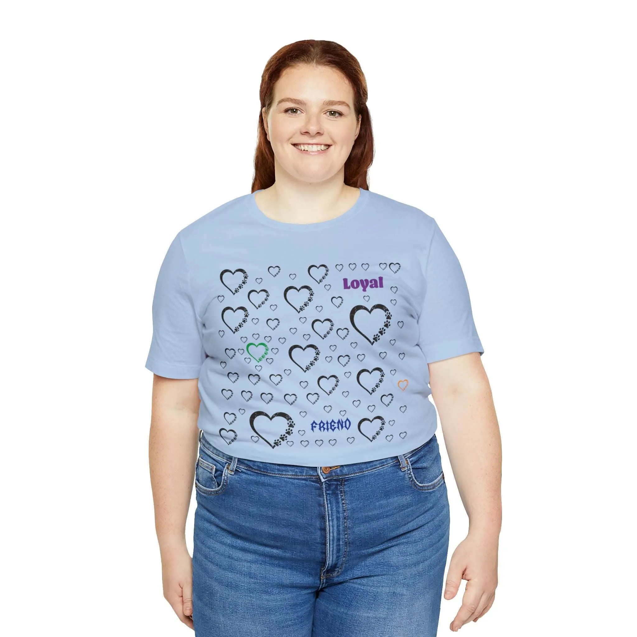 Paws T-shirt Loyal Friend T-shirt Cat lovers t-shirts-custom t shirt printing-unisex t-shirts-gift t-shirts vintage tees money Funny Cat