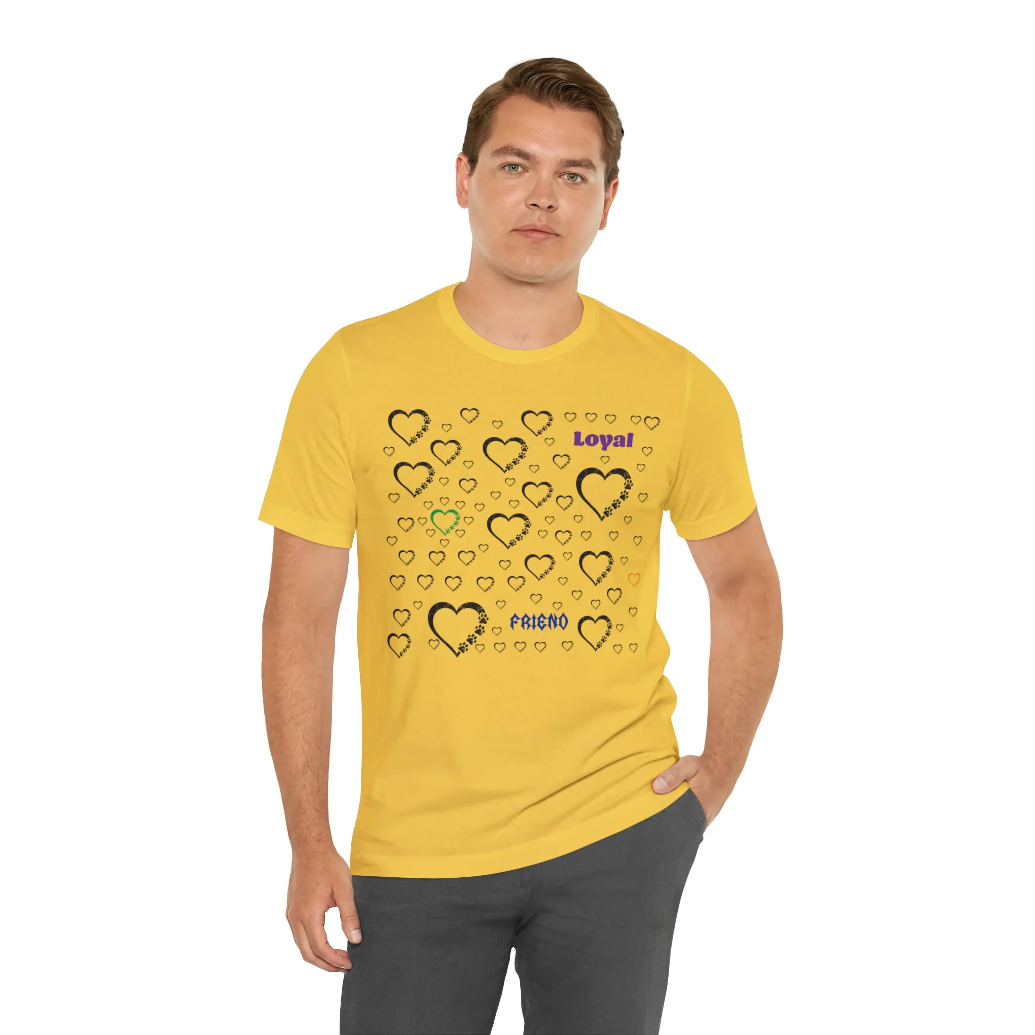 Paws T-shirt Loyal Friend T-shirt Cat lovers t-shirts-custom t shirt printing-unisex t-shirts-gift t-shirts vintage tees money Funny Cat