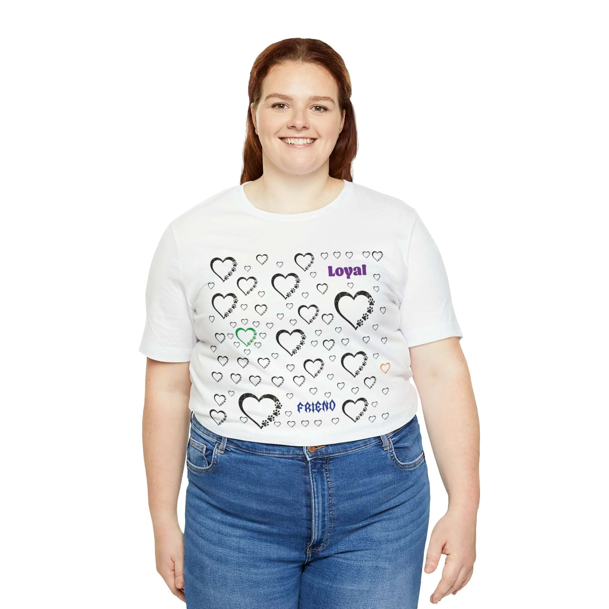 Paws T-shirt Loyal Friend T-shirt Cat lovers t-shirts-custom t shirt printing-unisex t-shirts-gift t-shirts vintage tees money Funny Cat