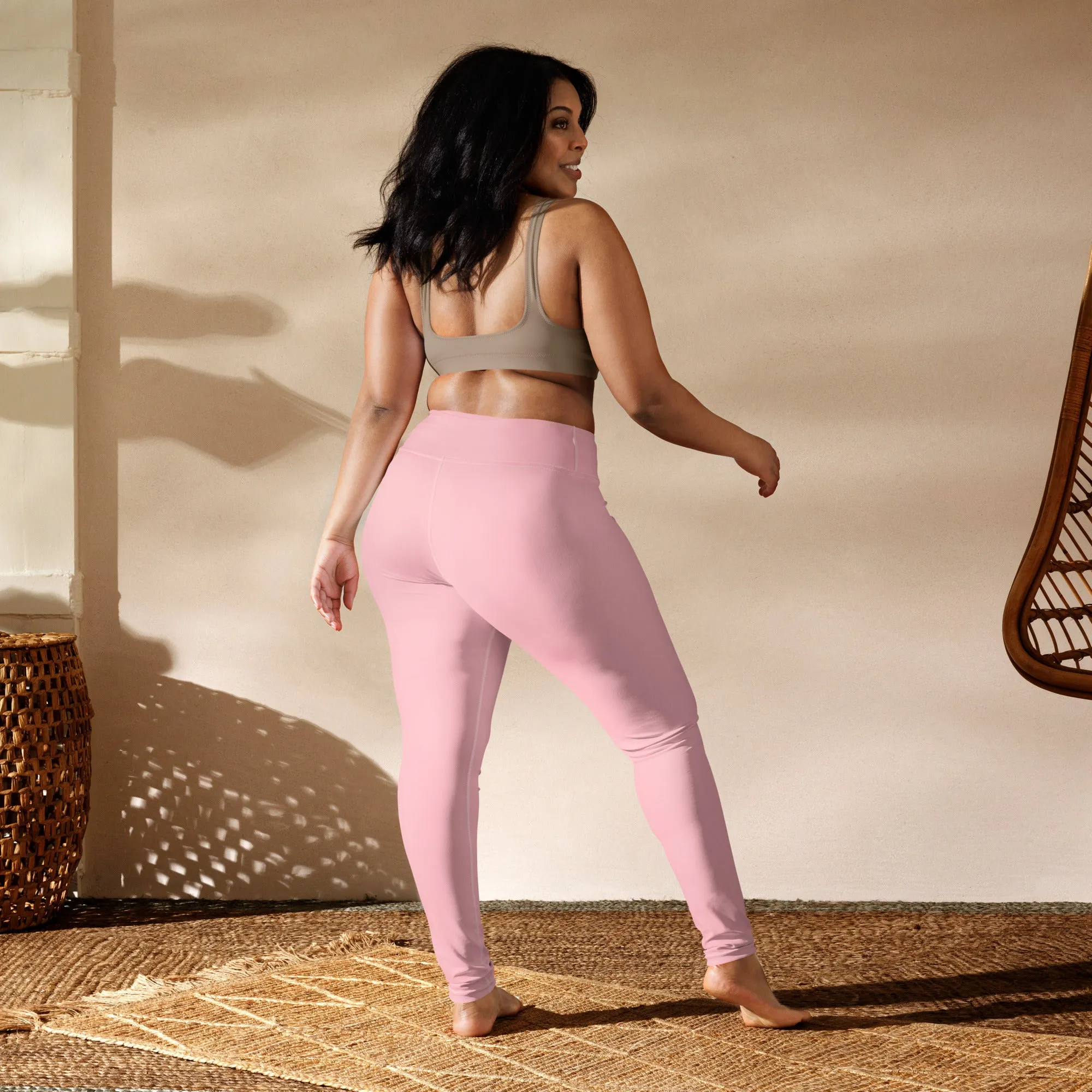 Pink Warrior High Waist Leggings