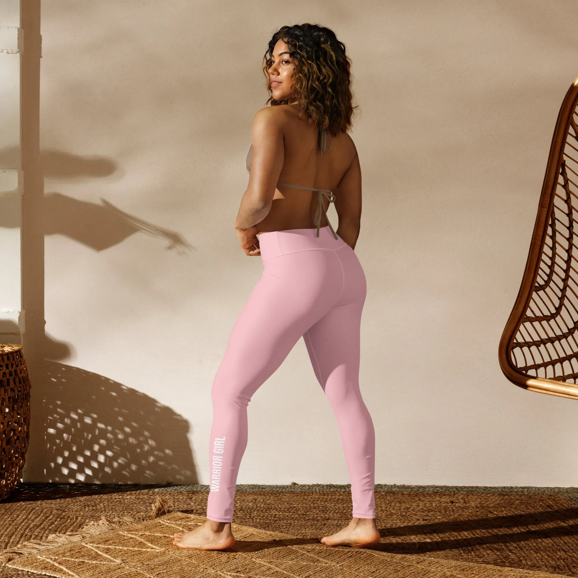 Pink Warrior High Waist Leggings