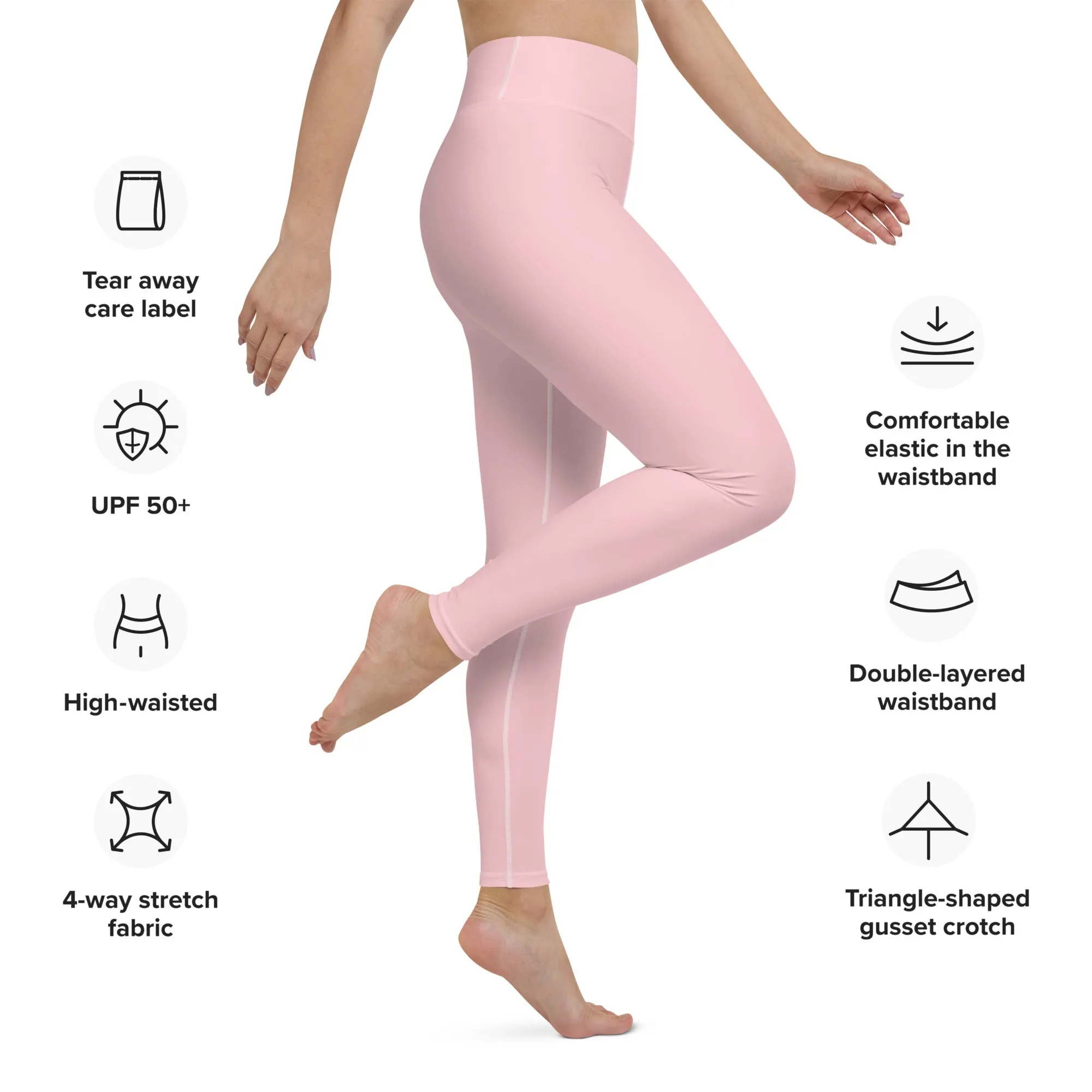 Pink Warrior High Waist Leggings
