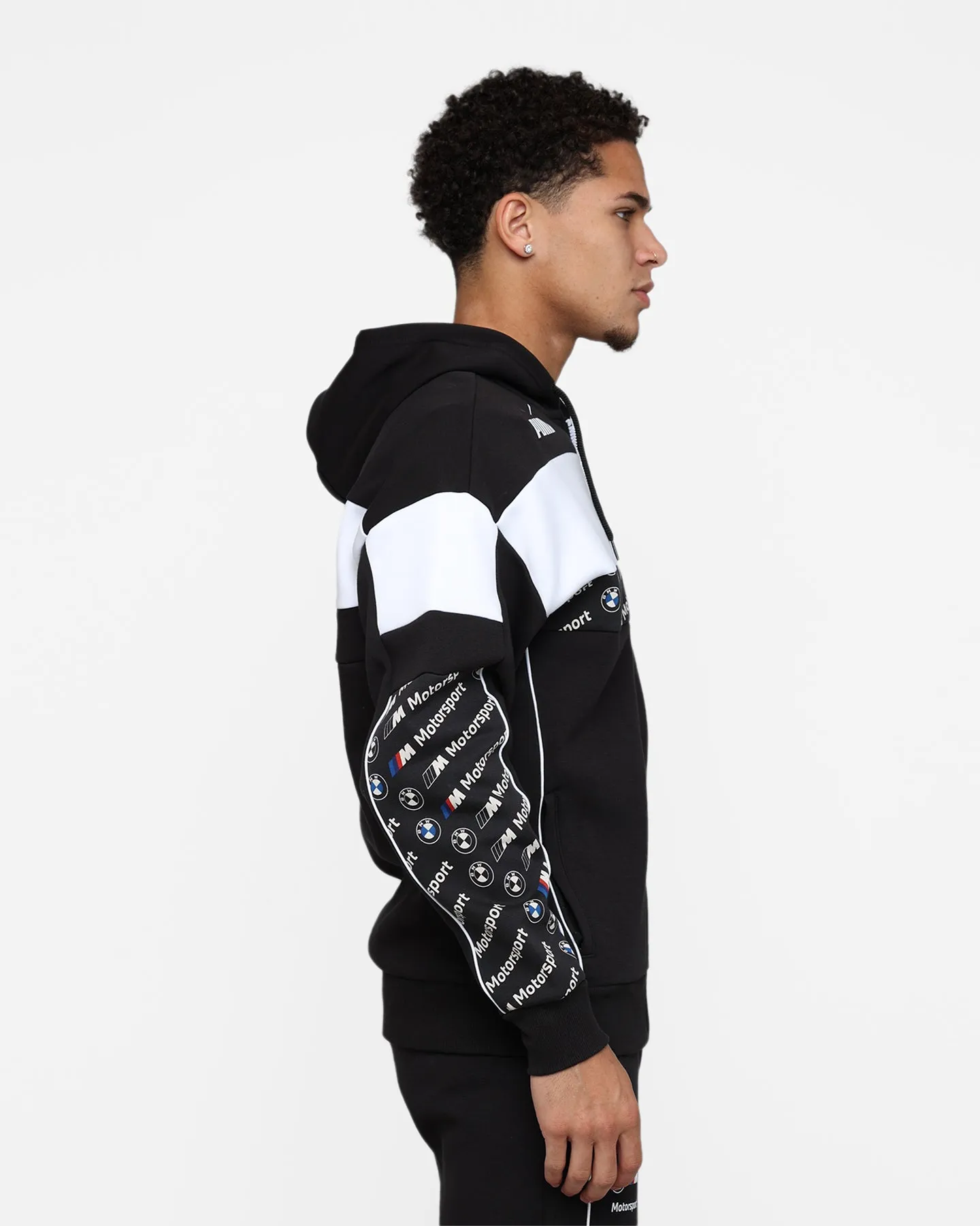 Puma X BMW M Motorsport SDS Hooded Sweat Jacket Puma Black