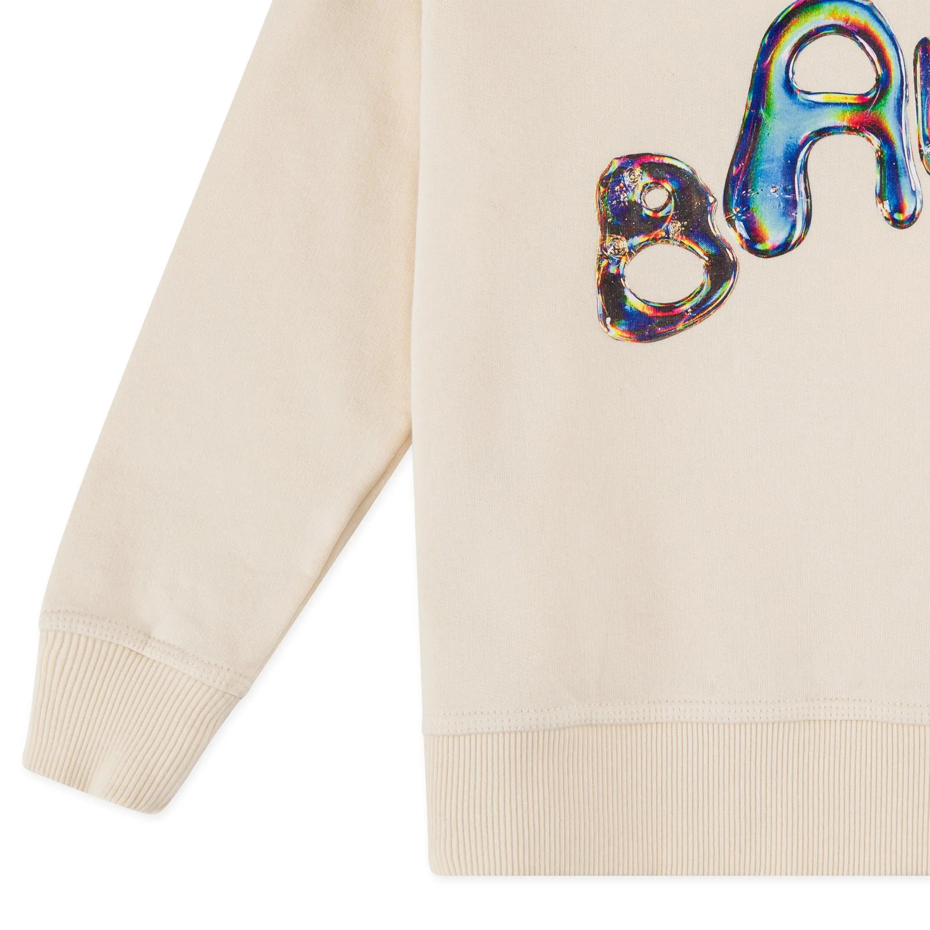 "BAD IN DIMENSIONS" Kids Sweatshirt - Cream