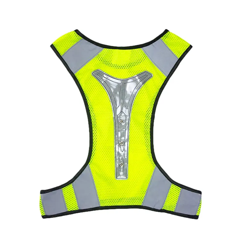 Reflective sport vest with/without battery for outdoor(MJ-S21)