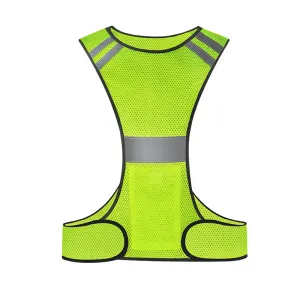Reflective sport vest with/without battery for outdoor(MJ-S21)