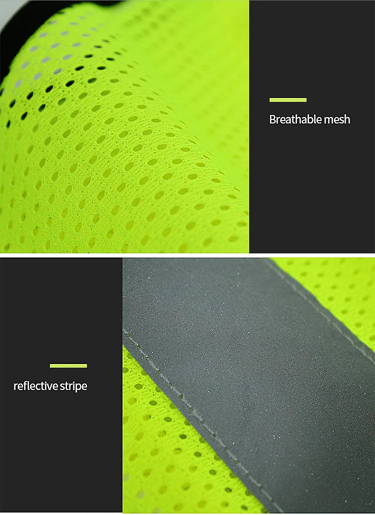 Reflective sport vest with/without battery for outdoor(MJ-S21)