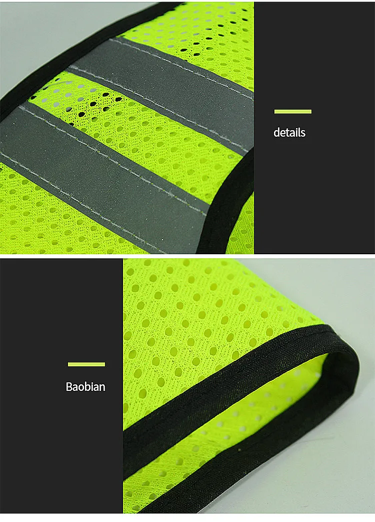 Reflective sport vest with/without battery for outdoor(MJ-S21)