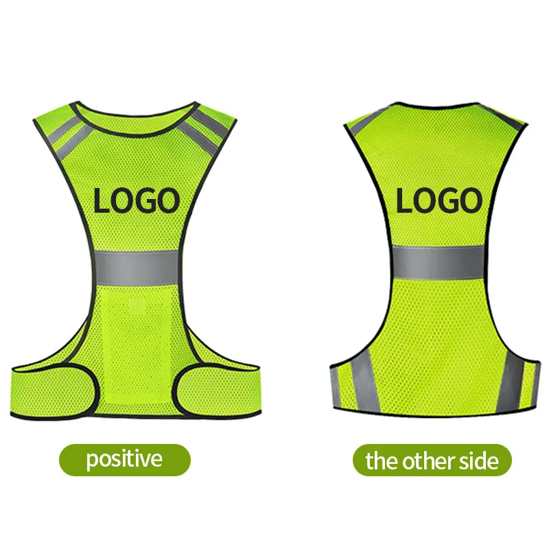 Reflective sport vest with/without battery for outdoor(MJ-S21)