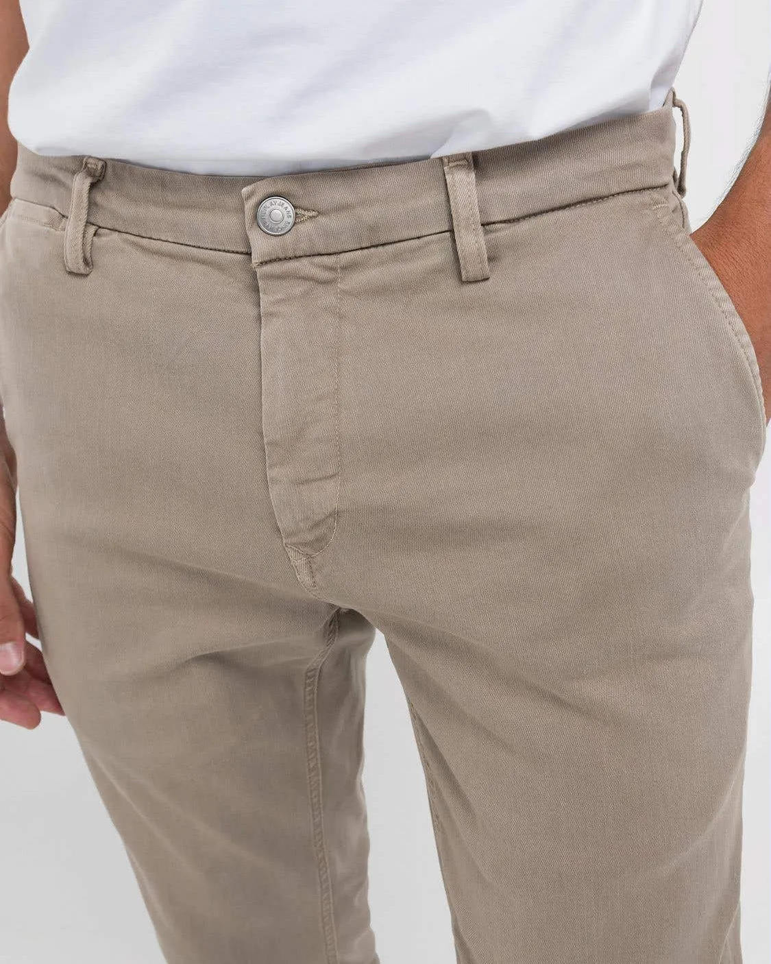 Replay Zeumar Hyperchino Colour XLITE Slim Mens Jeans - Sand