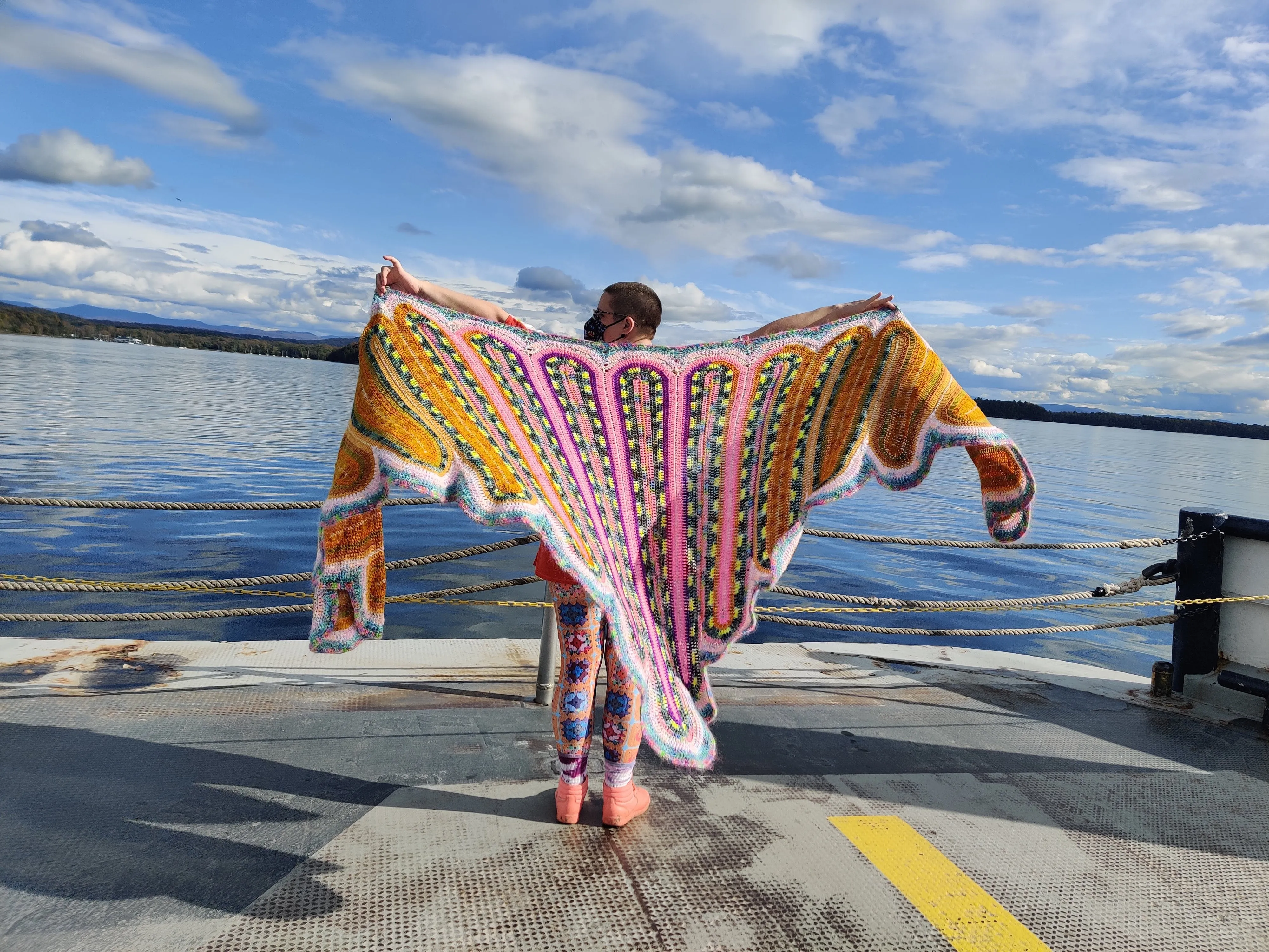 'Ribbon Candy Shawl' Complete E-Book