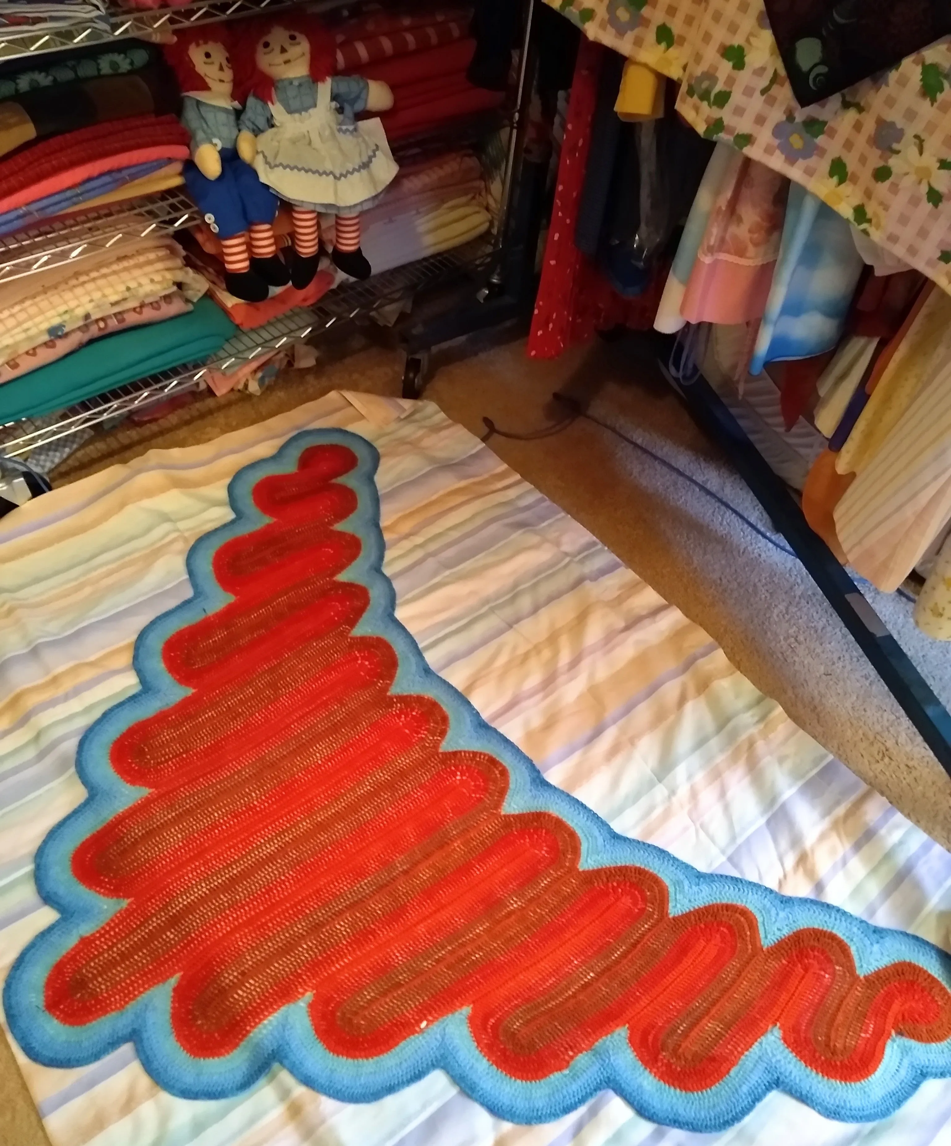 'Ribbon Candy Shawl' Complete E-Book