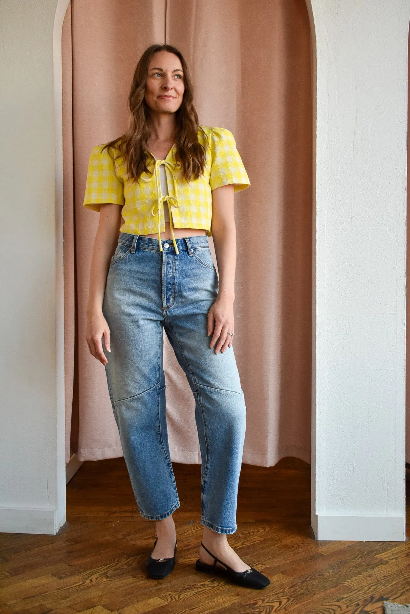 Rollas Jeans Jane Barrel in Brent