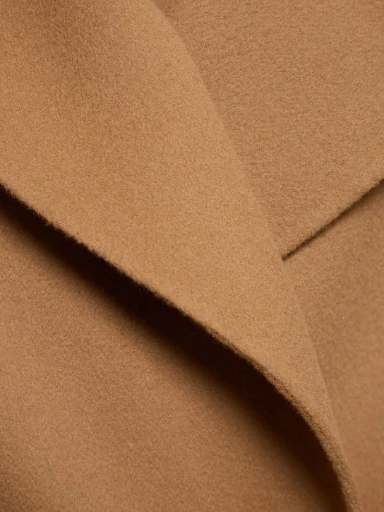 Sportmax   Veleno double breast belted wool coat 