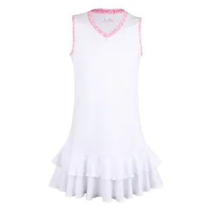 Sweet Shop White Ruffle Dress
