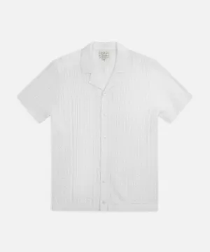 The Indie Alessio S/s Shirt - Ivory