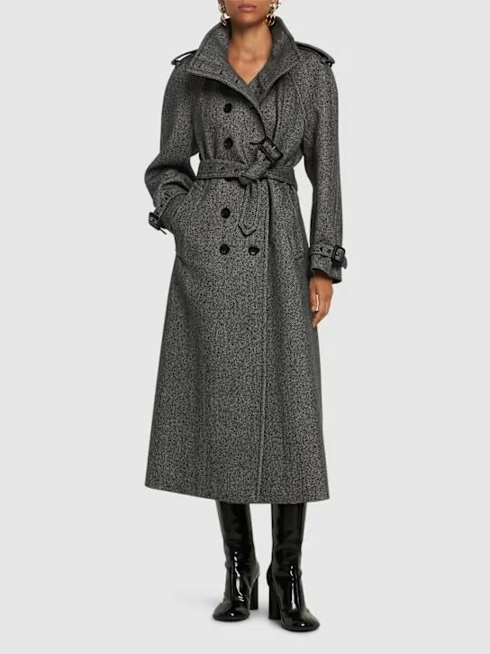 Tom Ford   Wool herringbone coat 
