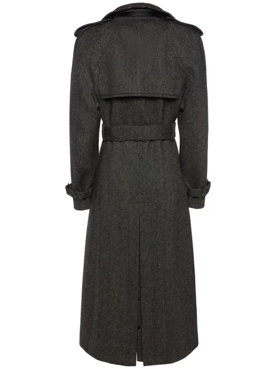 Tom Ford   Wool herringbone coat 