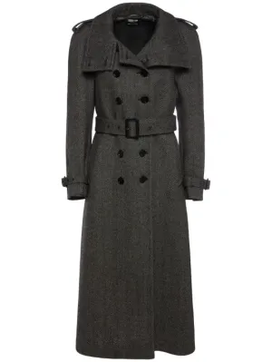Tom Ford   Wool herringbone coat 