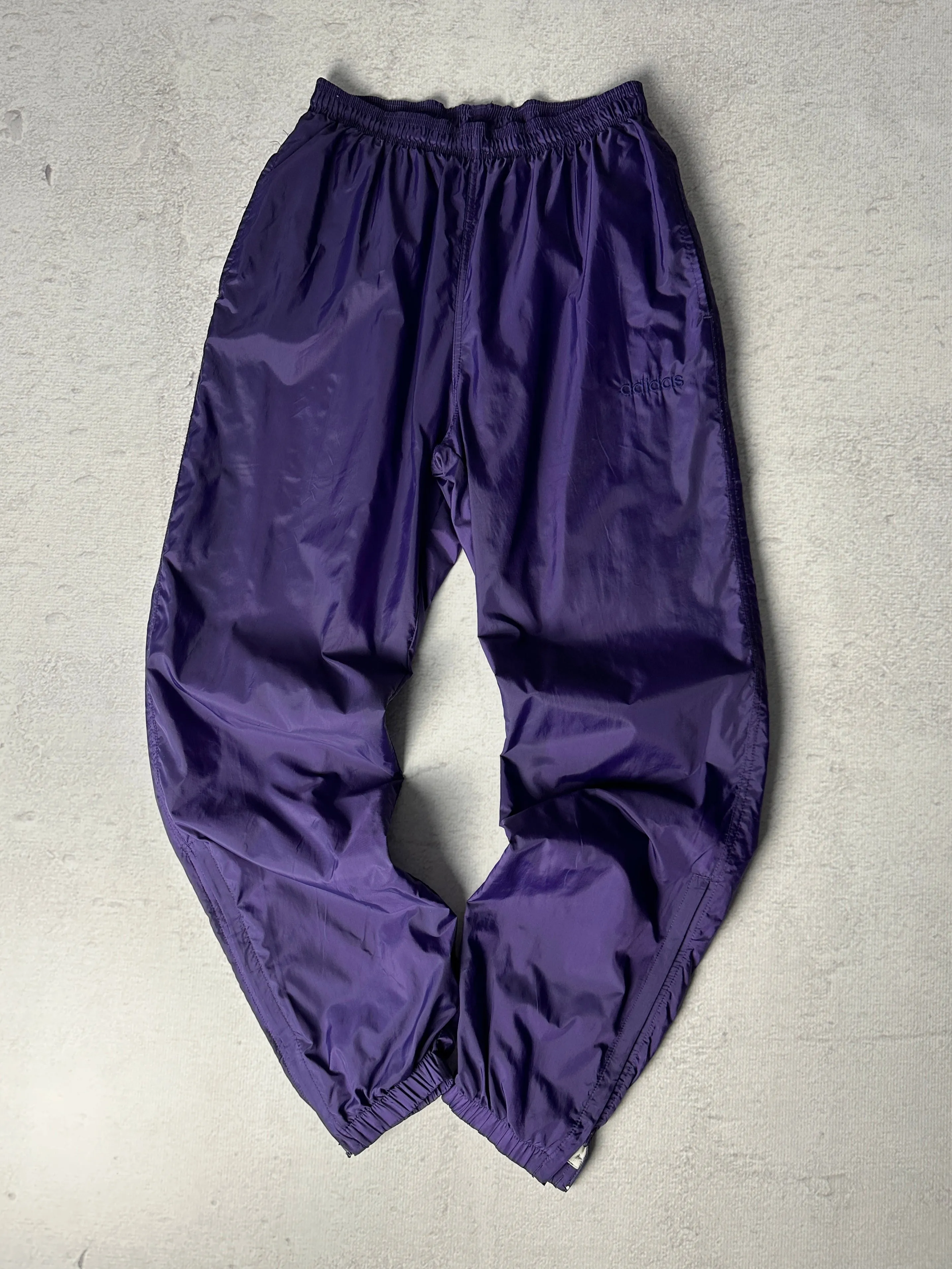 Vintage Adidas Cuffed Track Pants - Men's Small